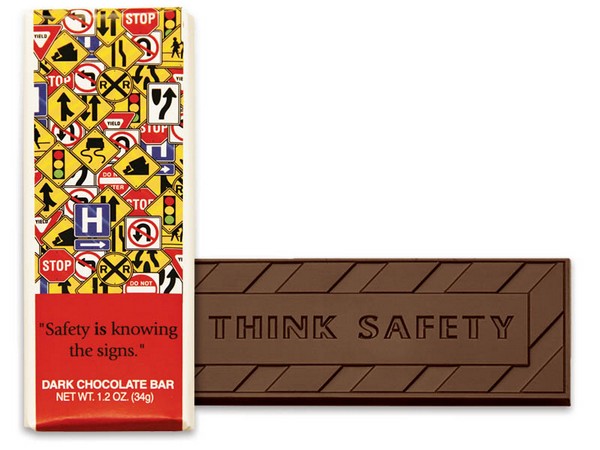 CC310013 Safety Is Knowing the Signs Dark Choco...
